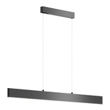 Sleek Step Pendant Lamp - Black Finish