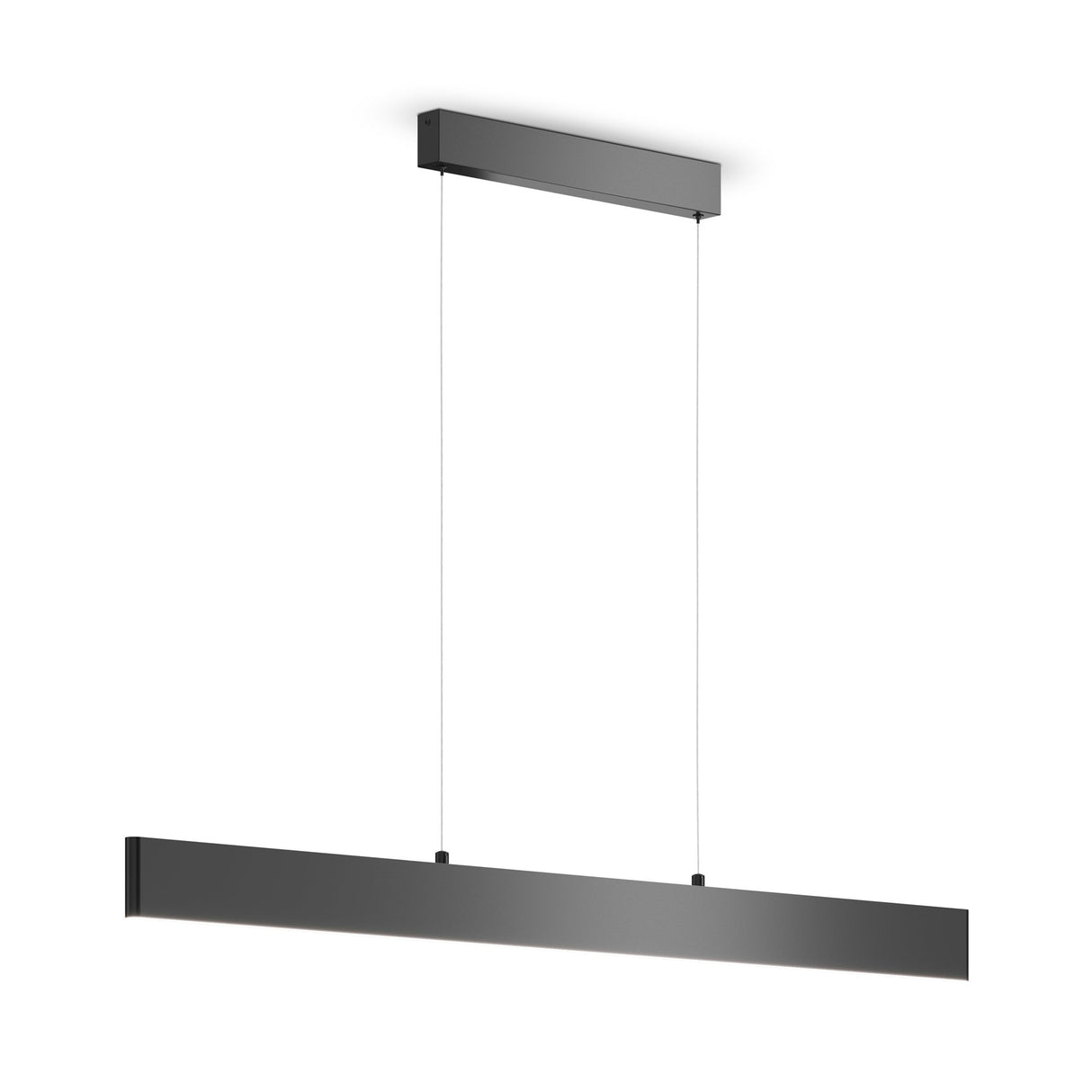 Sleek Step Pendant Lamp - Black Finish