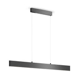 Sleek Step Pendant Lamp - Black Finish
