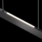 Sleek Step Pendant Lamp - Black Finish