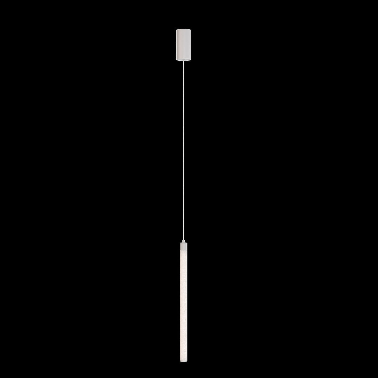 Sleek White Ray Pendant Lamp - Modern Aluminum Design