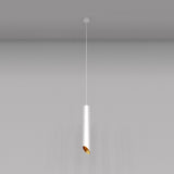 Elegant Lipari Pendant Lamp - White and Gold Design