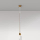 Golden Arrow Pendant Light - Sleek Minimalist Design