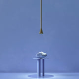 Golden Arrow Pendant Light - Sleek Minimalist Design