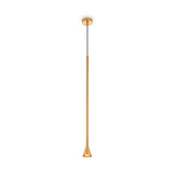 Golden Arrow Pendant Light - Sleek Minimalist Design