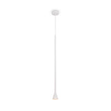 Arrow Pendant Lamp in Sleek White Finish