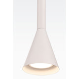 Arrow Pendant Lamp in Sleek White Finish
