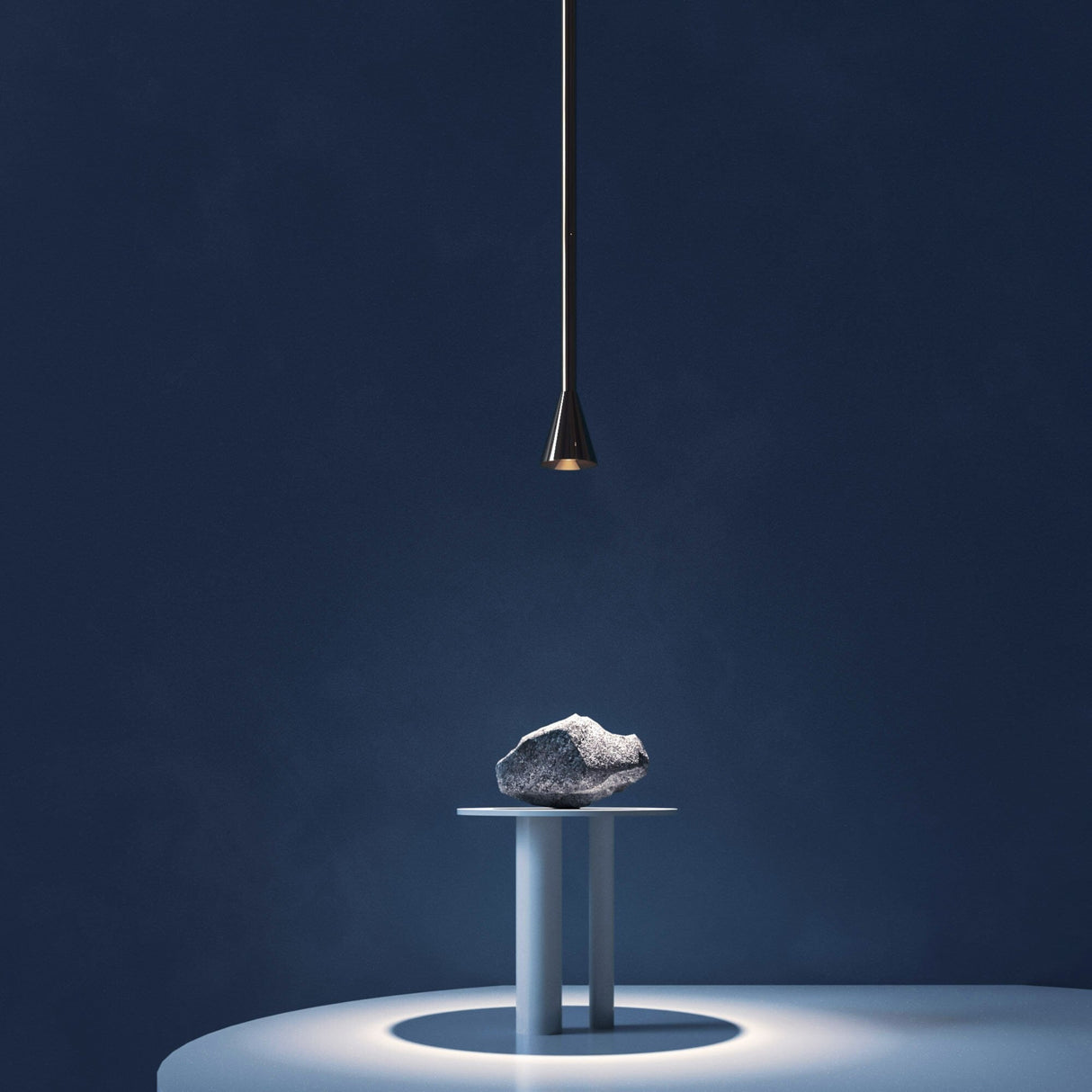 Sleek Black Metal Arrow Pendant Light - Modern Minimalist Design