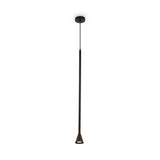 Sleek Black Metal Arrow Pendant Light - Modern Minimalist Design