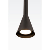 Sleek Black Metal Arrow Pendant Light - Modern Minimalist Design