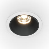 Alfa Series LED Downlight - Sleek White and Black Design