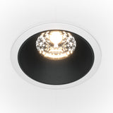 Alfa LED Downlight - Sleek White and Black Design