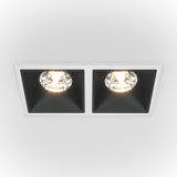 Elegant Alfa LED Downlight - Sleek White and Black Design