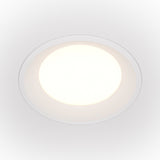 Sleek White Okno Downlight - Modern Recessed Lighting