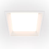 Sleek White Okno Recessed Downlight