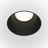 Black Aluminum Recessed Downlight - Share Series by Maytoni Technical