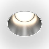 Sleek Matte Silver Recessed Downlight - Adjustable GU10 Series by Maytoni Technical