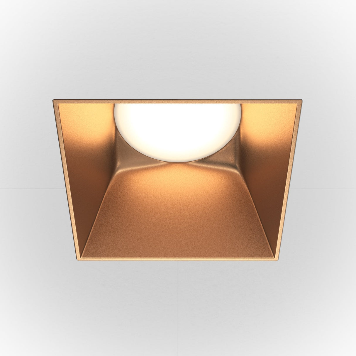 Elegant Matte Gold Recessed Downlight - Maytoni Technical Collection