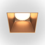 Elegant Matte Gold Recessed Downlight - Maytoni Technical Collection