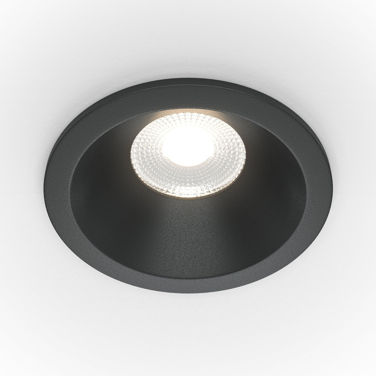 Zoom Series Black Aluminum Downlight - Recessed Lighting Fixture