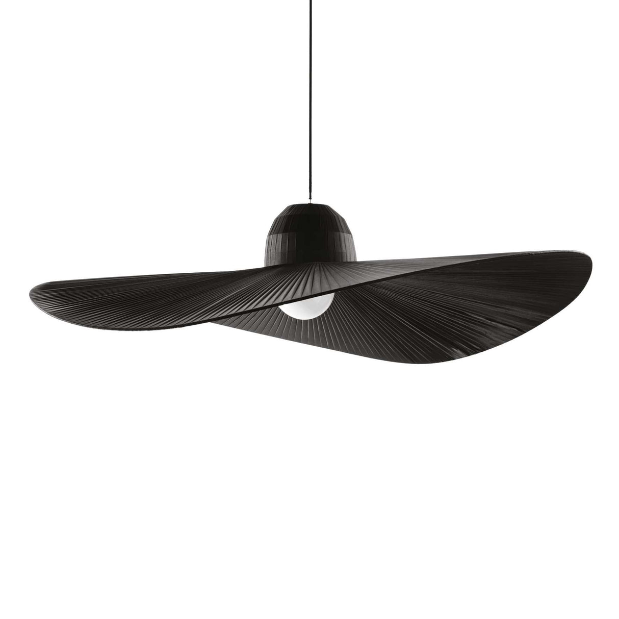 Sleek Black MADAME Single Bulb Pendant Light