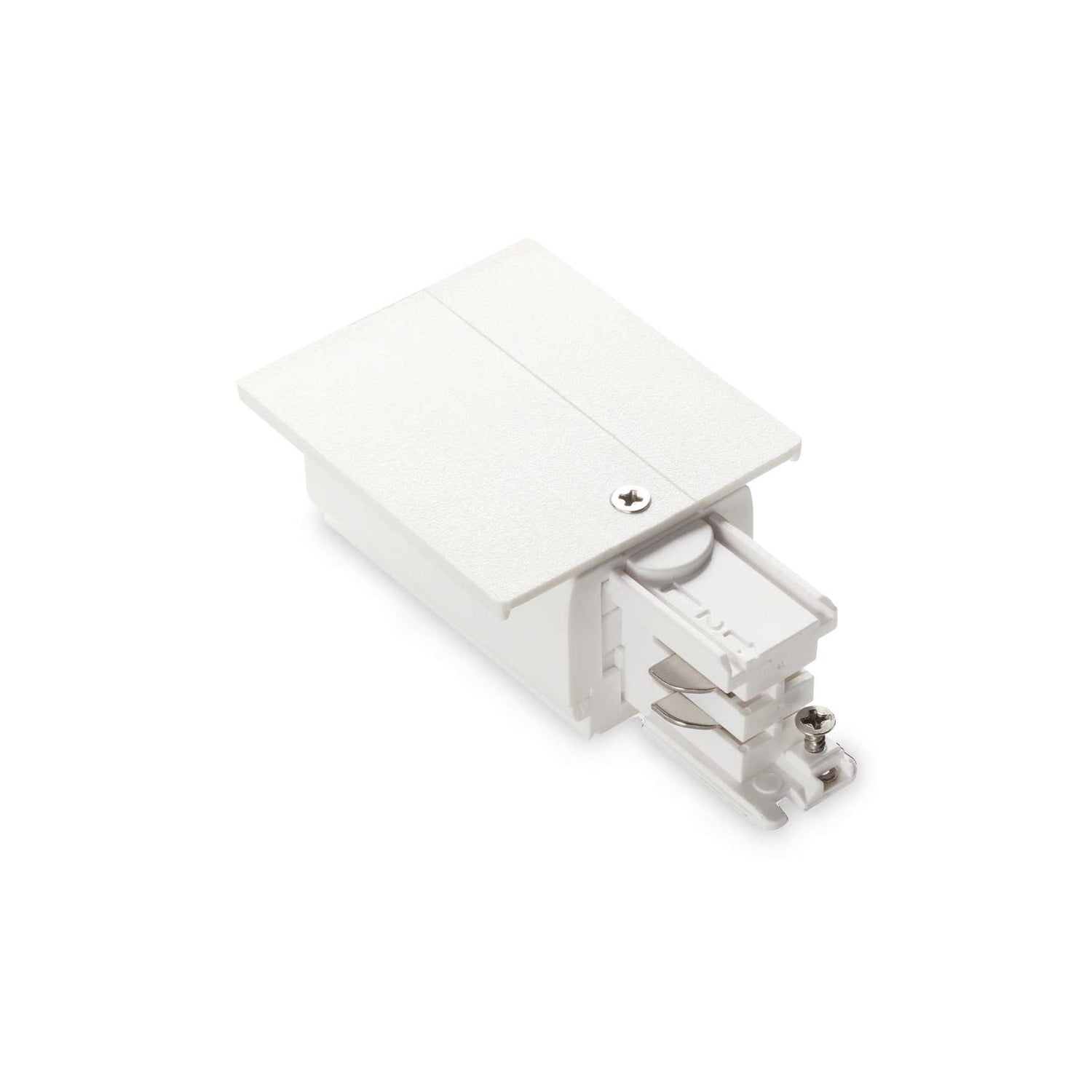 Connector End with On/Off Switch - Right Side White Trim