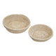 Set Of Two Baskets With White Detail