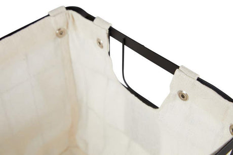 Harga Medium Matte Black Wire Storage Basket