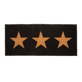 Three Natural Stars Extra Large Doormat