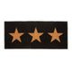 Three Natural Stars Extra Large Doormat