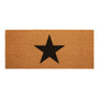 Big Black Star Extra Large Doormat