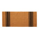 Black Stripe Extra Large Doormat