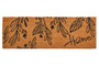 Filta Leaves Design Rectangular Coir Doormat