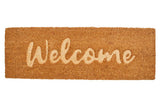 Filta Embossed Welcome Coir Rectangular Doormat