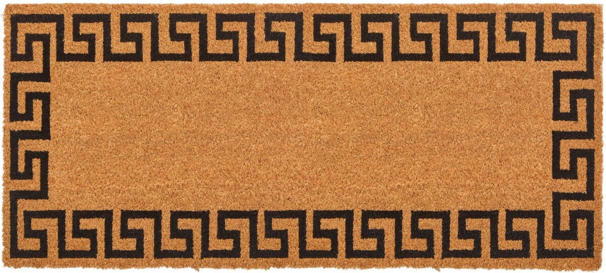 Filta Greek Key Design Extra Large Coir Doormat