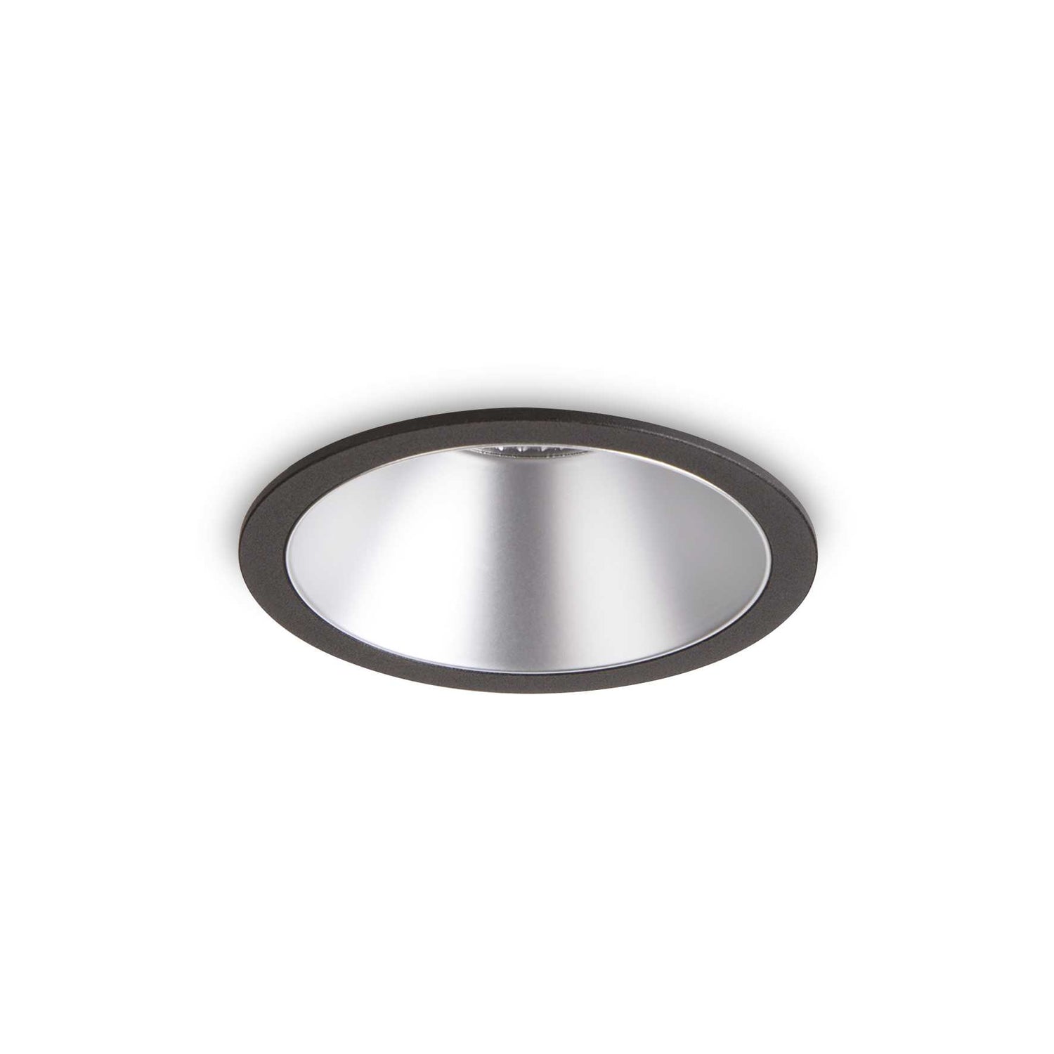 Sleek Black Round 11W LED Trim 3000K