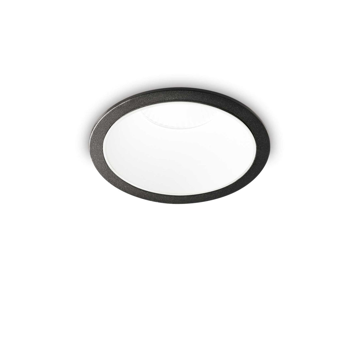 Sleek Round 11W LED Trim 3000K - Dual Tone Black & White