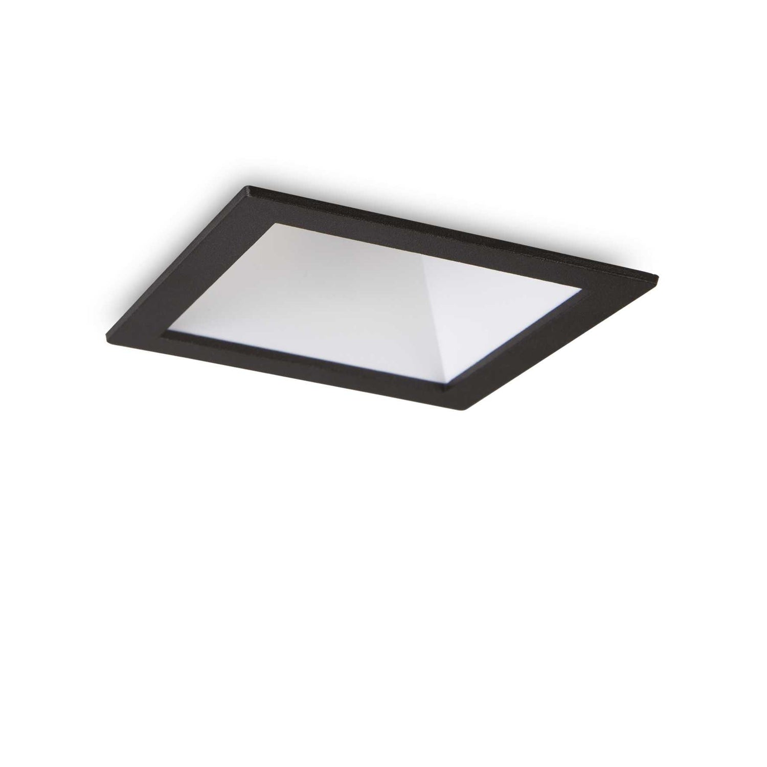 Elegant Square LED Trim 11W 3000K Black and White