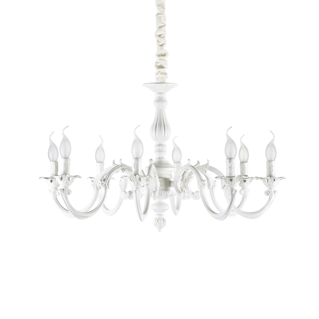 Elegant 8-Globe JUSTINE Chandelier