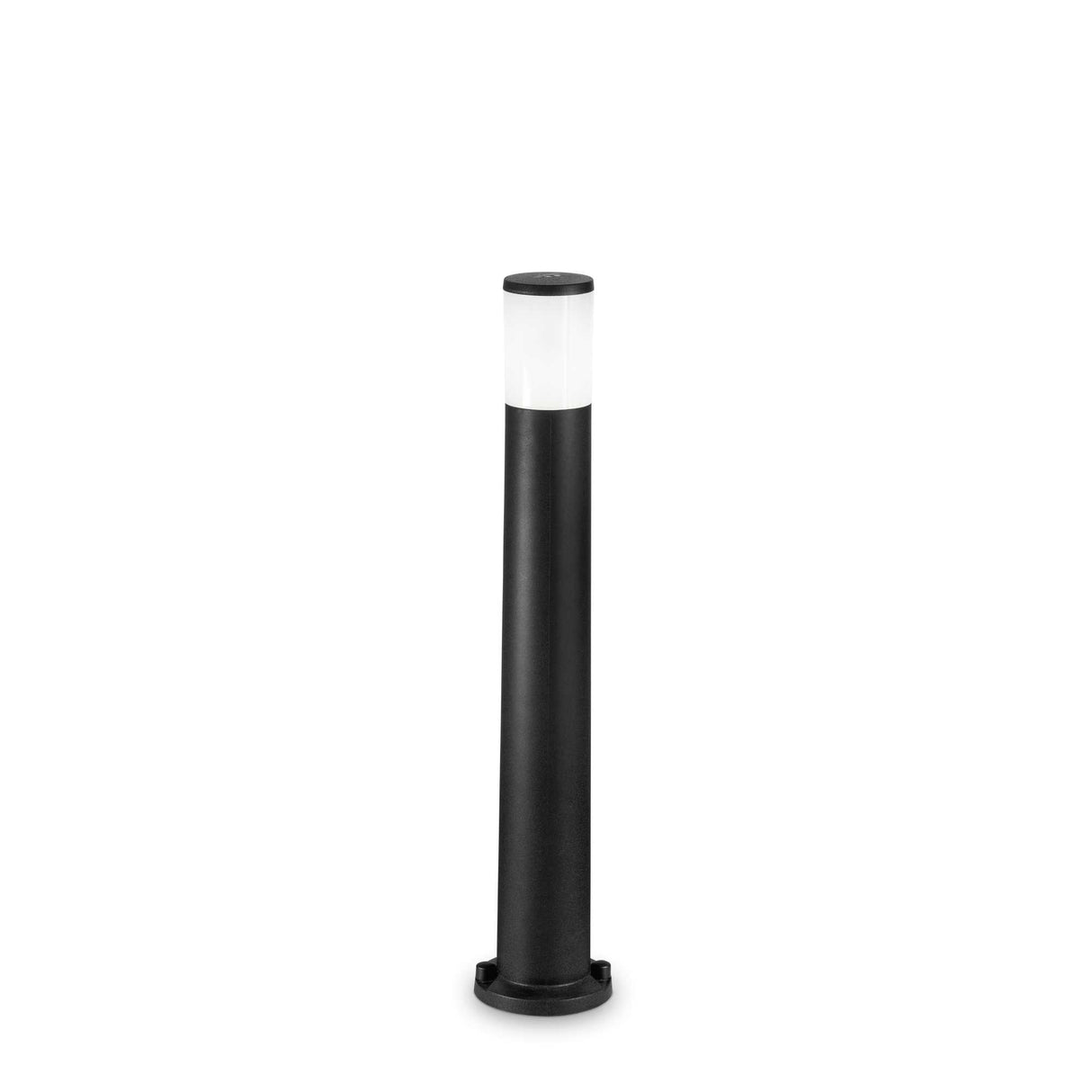 Sleek Black ATENA Single-Bulb Lamp