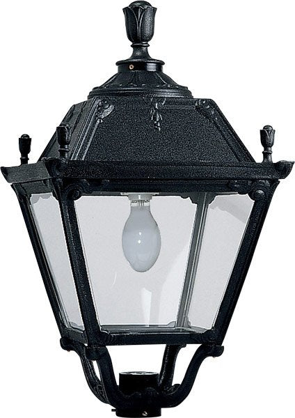 Elia 11W E27 LED CCT, Classic Lantern Head, Black/Clear