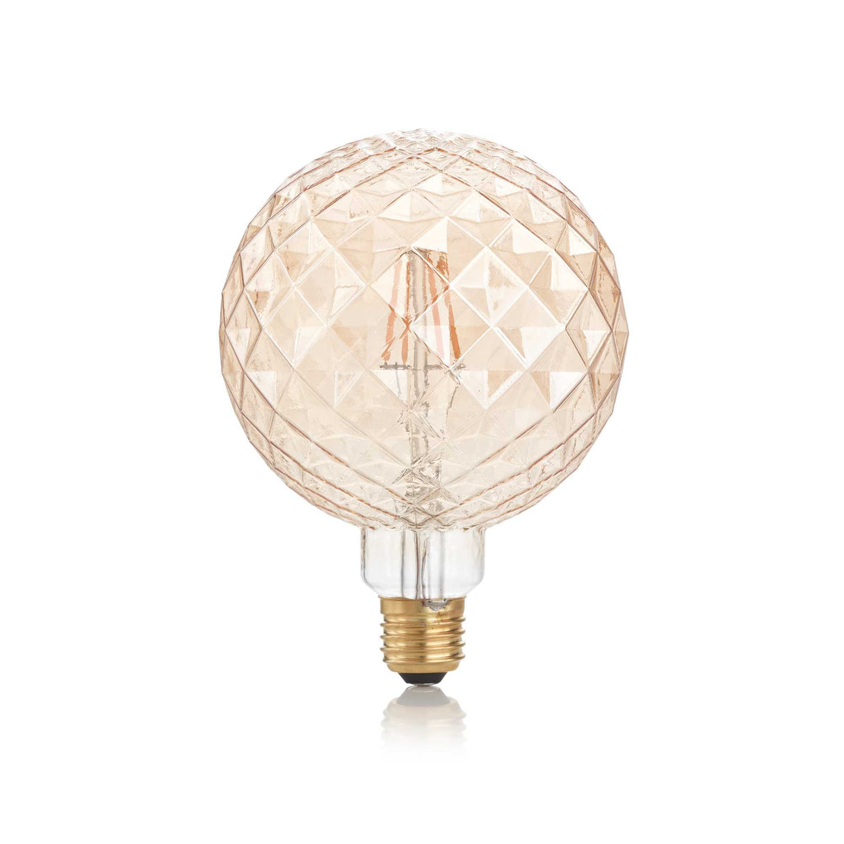 Amber Glow E27 Pearl 4W 1800K LED Bulb