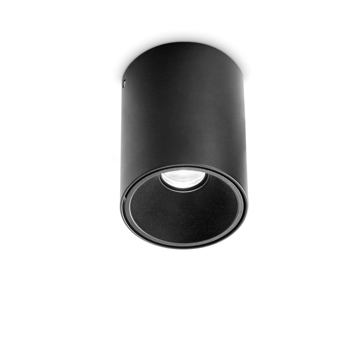 Sleek Black ROUND D09 Ceiling Light Fixture