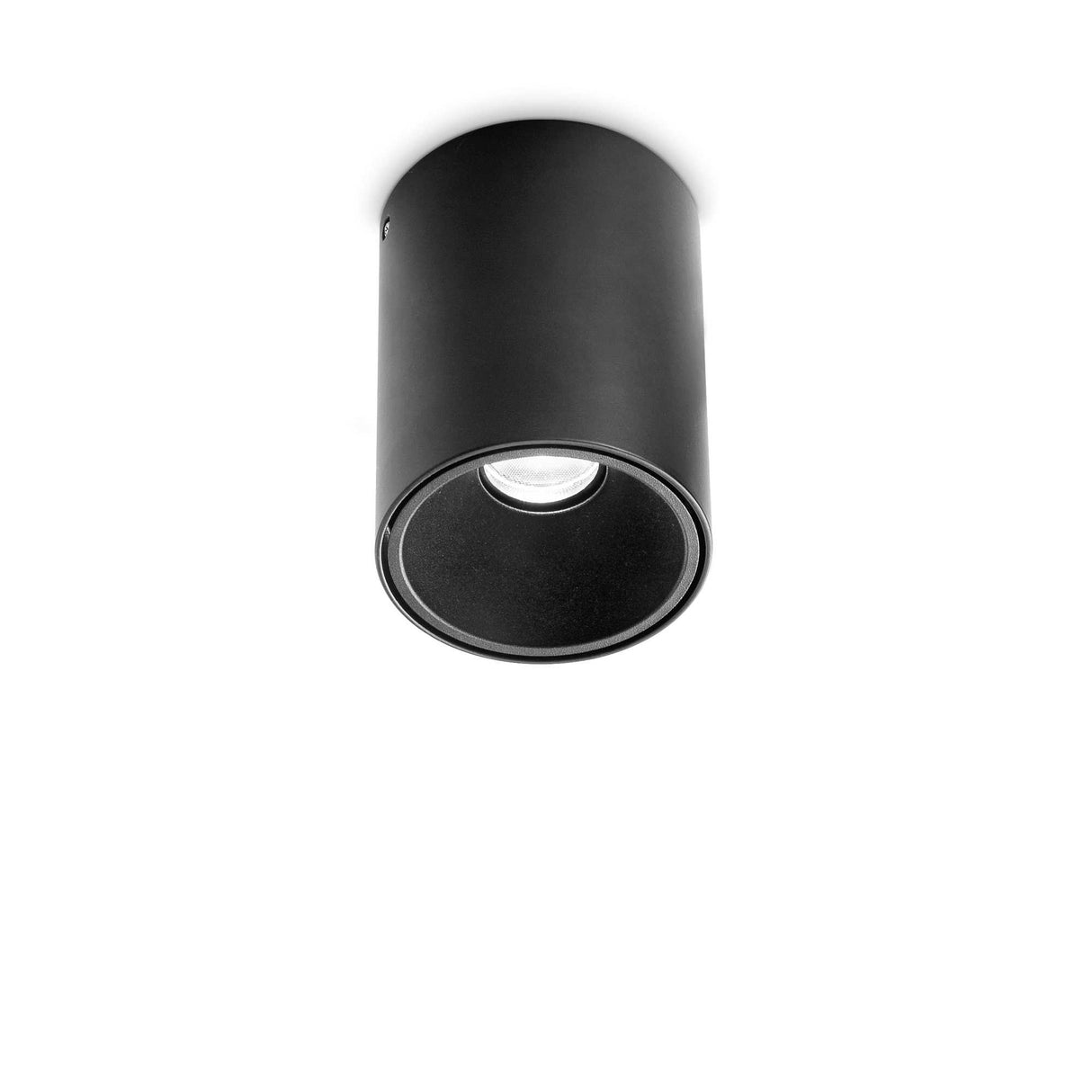 NITRO Black Round Flush Ceiling Light D08