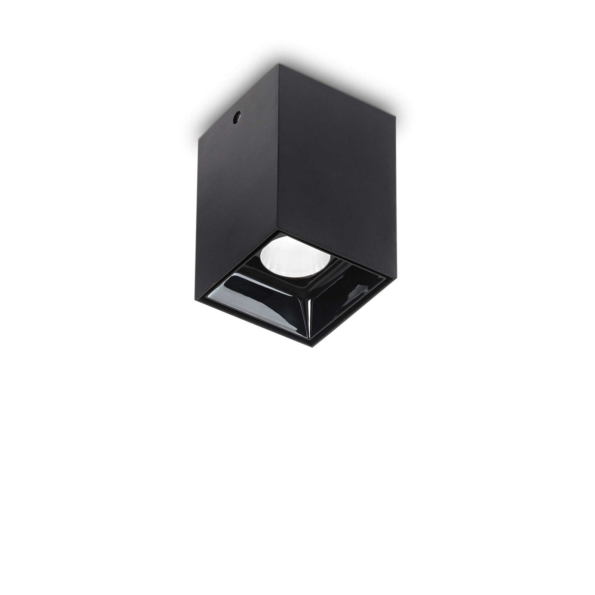 Sleek Black Nitro Square Flush Light D05