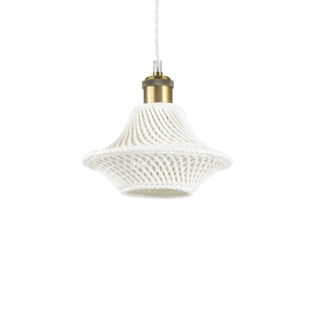 Elegant LUGANO Single-Bulb Pendant Light D21