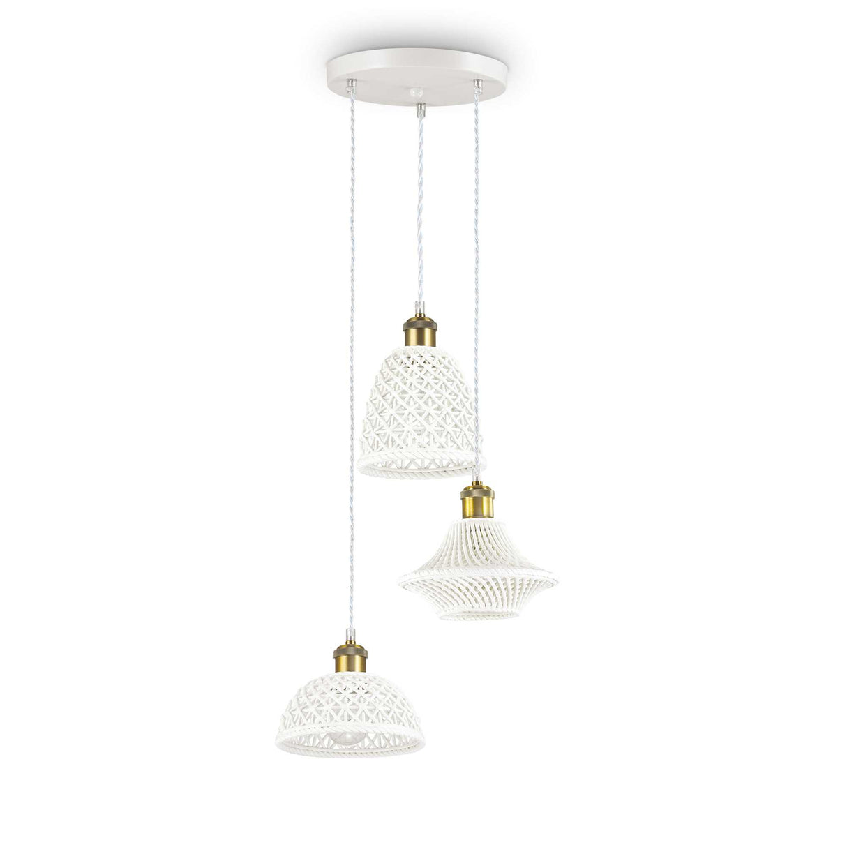 Lugano Triple Light Pendant Chandelier