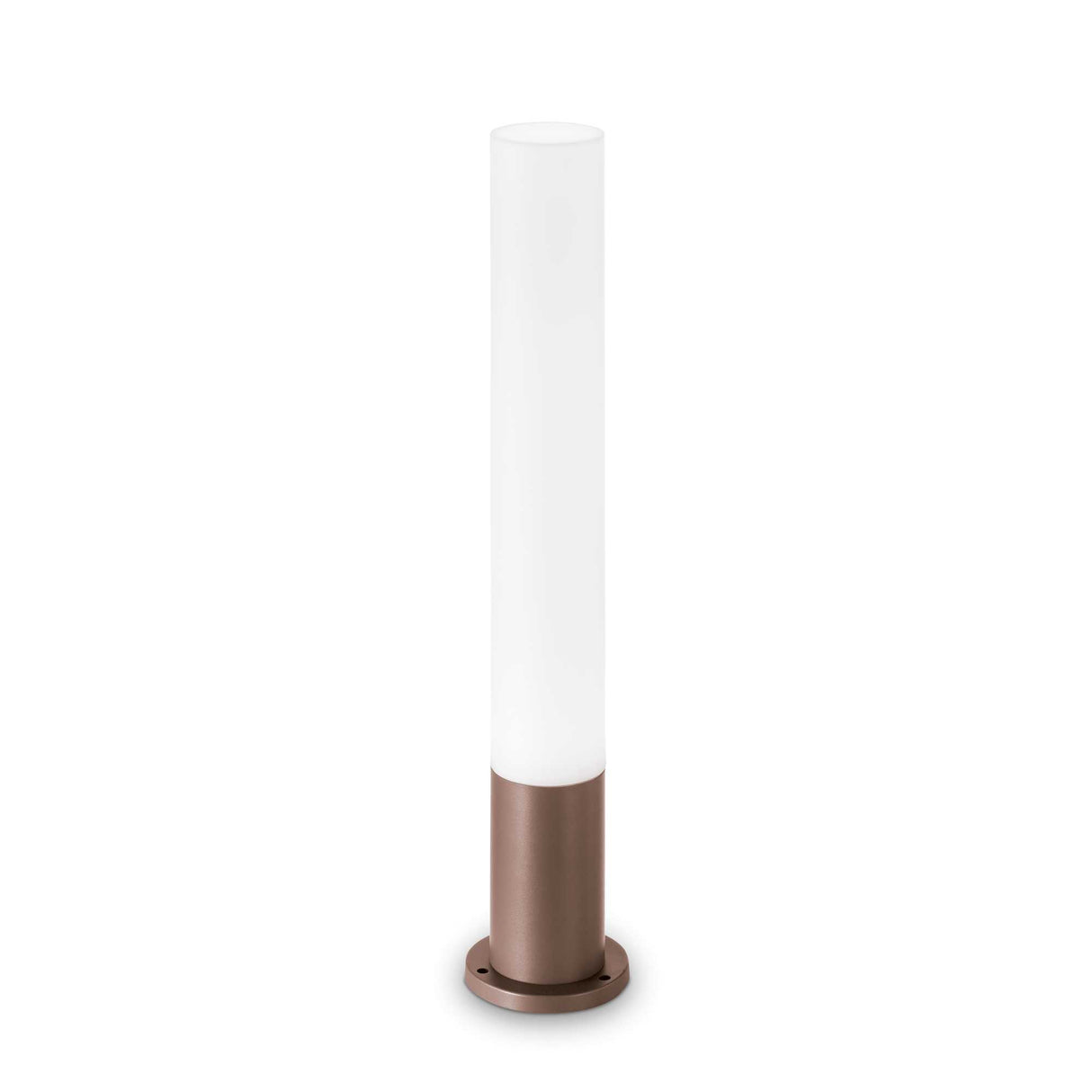 EDO Outdoor Coffee-Colored Lamp with Single Bulb Design