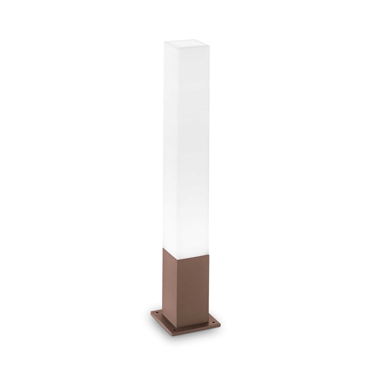 EDO SQUARE Coffee Outdoor Lamp with Single Bulb