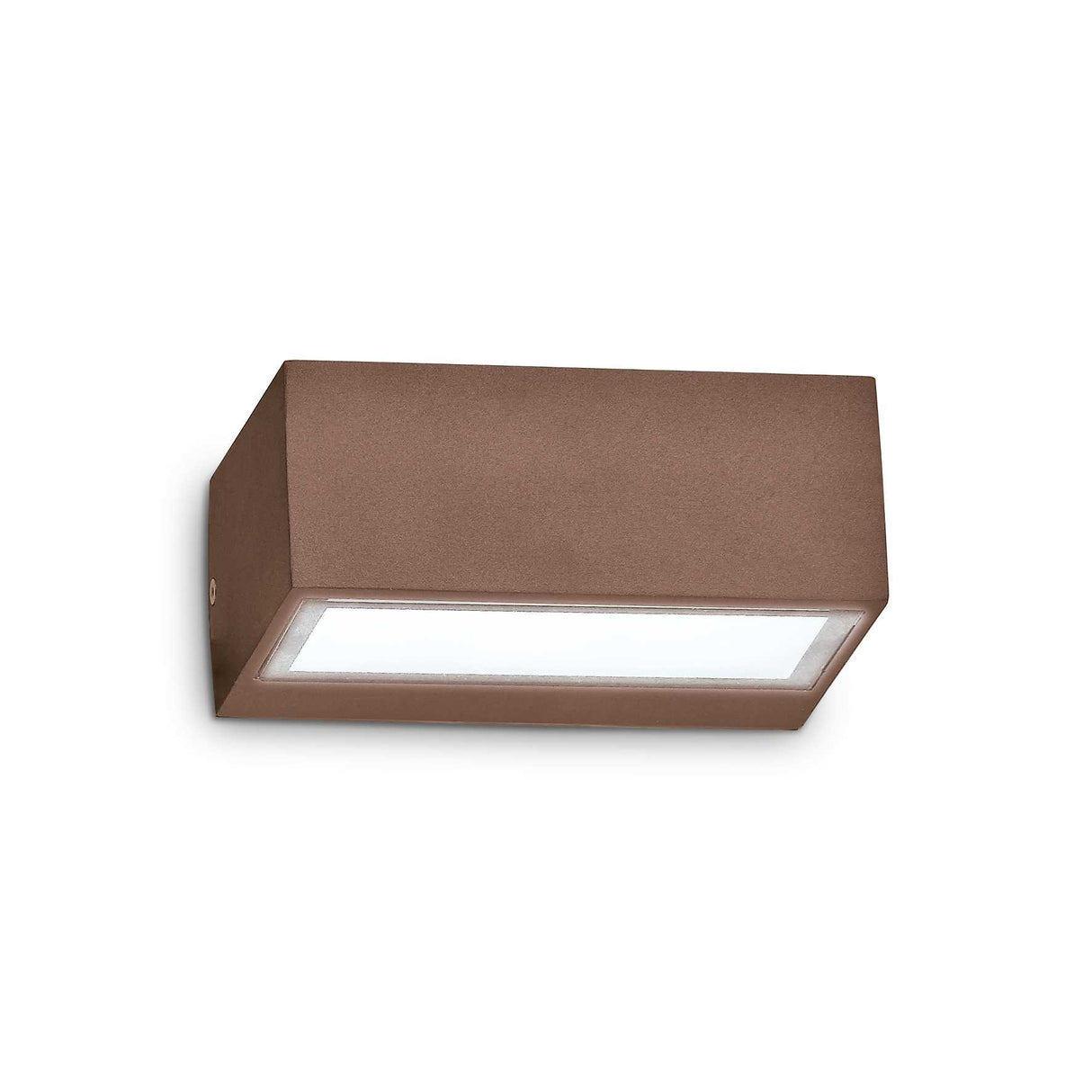 Coffee-Toned Single Bulb TWIN Wall Light
